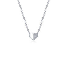 Load image into Gallery viewer, 0.38 CTW Heart Necklace-N2027CLP