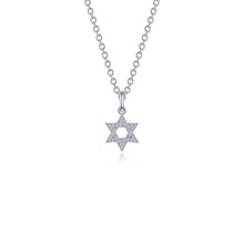 Load image into Gallery viewer, 0.55 CTW Star of David Necklace-N2028CLP