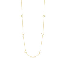 Load image into Gallery viewer, Clover In Bloom Necklace-N2033CLG
