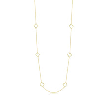 Load image into Gallery viewer, Clover in Bloom Necklace-N2033CLG