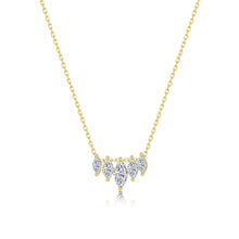 Load image into Gallery viewer, The Marquise Crown Necklace-N2036CLG