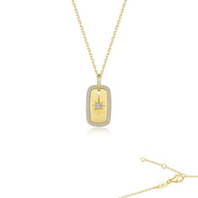 Load image into Gallery viewer, North Star Pendant Necklace-P0319CLG