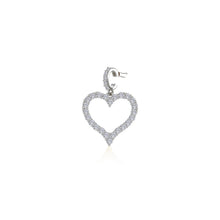 Load image into Gallery viewer, Amara Open Heart Pendant Charm-P0334CLP