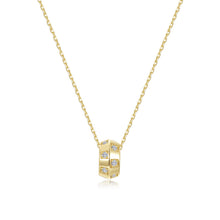 Load image into Gallery viewer, Barrel Beat Pendant Necklace-P0342CLG