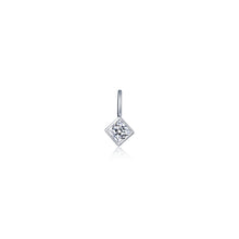 Load image into Gallery viewer, Princess Bezel Charm Pendant-P2027CLP