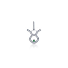 Load image into Gallery viewer, Taurus Zodiac Charm Pendant-P2039EMP