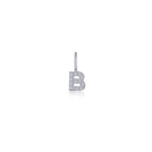 Load image into Gallery viewer, Letter B Charm Pendant-P2040CPB