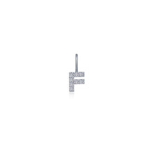 Load image into Gallery viewer, Letter F Charm Pendant-P2040CPF