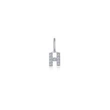 Load image into Gallery viewer, Letter H Charm Pendant-P2040CPH