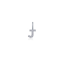 Load image into Gallery viewer, Letter J Charm Pendant-P2040CPJ
