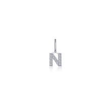 Load image into Gallery viewer, Letter N Charm Pendant-P2040CPN