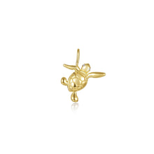 Load image into Gallery viewer, Marina Sea Turtle Pendant Charm-P2044CLG