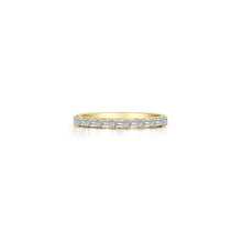Load image into Gallery viewer, Baguette Half-Eternity Band-R0537CLG