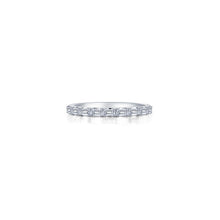 Load image into Gallery viewer, Baguette Half-Eternity Band-R0537CLP