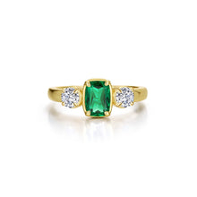 Load image into Gallery viewer, Regal Cushion-Cut Ring-R0563CEG