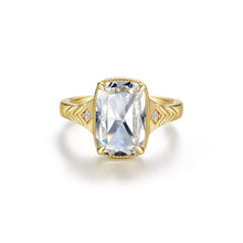 Load image into Gallery viewer, Vintage Elara Grande Cushion Ring-R0571CLG