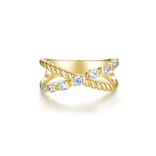 Load image into Gallery viewer, Twined Bezel Ring -R0573CLG