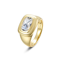 Load image into Gallery viewer, Double Bezel Signet Ring-R0581CLG