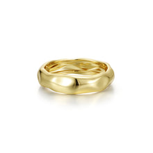 Load image into Gallery viewer, High-Polished Molten Band Ring-R0584NSG
