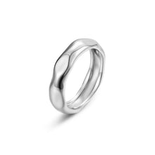 Load image into Gallery viewer, High-Polished Molten Band Ring-R0584NSP