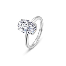 Load image into Gallery viewer, Poise Oval-Cut Ring-R0591CLP