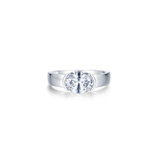 Load image into Gallery viewer, 1.86 Oval Modernist Solitaire Ring-R2037CLP