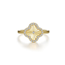 Load image into Gallery viewer, Golden Clover Ring -R2048CLG