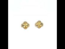Load and play video in Gallery viewer, 0.5 CTW Halo Stud Earrings-E2022CLG