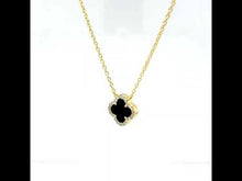 Load and play video in Gallery viewer, 0.49 CTW Halo Necklace-N0334OXG