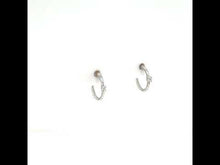 Load and play video in Gallery viewer, 10mm High Polised Hoop Earrings-E0627CLP