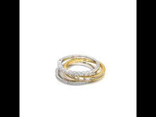 Load and play video in Gallery viewer, 3-Piece Eternity Ring Set-R0507CLT