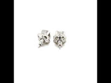 Load and play video in Gallery viewer, August Birthstone Solitaire Stud Earrings-BE008PDP