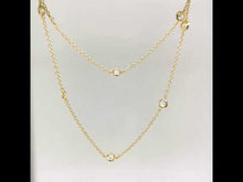 Load and play video in Gallery viewer, Classic Station Necklace-N0008CLG