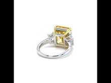 Load and play video in Gallery viewer, Stunning 3-Stone Engagement Ring-8R024CAT