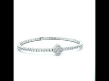 Load and play video in Gallery viewer, 2.45 CTW Flexible Tennis Bracelet-B0199CLP