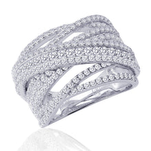 Load image into Gallery viewer, Pave Glam Anniversary Band-7R012CLP