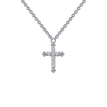 Load image into Gallery viewer, 0.07 CTW Cross Necklace-9N023CLP