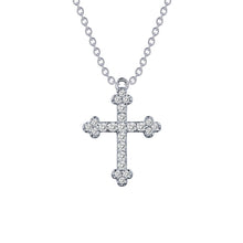 Load image into Gallery viewer, 0.35 CTW Cross Necklace-9N025CLP