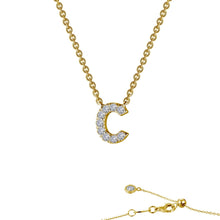 Load image into Gallery viewer, Letter C Pendant Necklace-9N083CLG