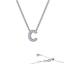 Load image into Gallery viewer, Letter C Pendant Necklace-9N083CLP
