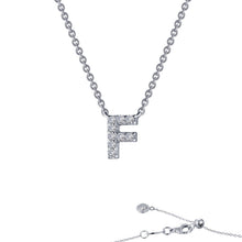 Load image into Gallery viewer, Letter F Pendant Necklace-9N086CLP