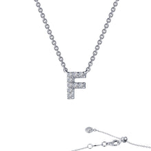 Load image into Gallery viewer, Letter F Pendant Necklace-9N086CLP