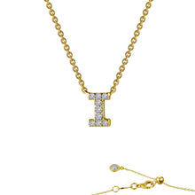 Load image into Gallery viewer, Letter I Pendant Necklace-9N089CLG