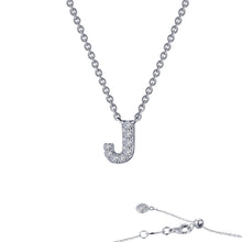 Load image into Gallery viewer, Letter J Pendant Necklace-9N090CLP