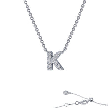 Load image into Gallery viewer, Letter K Pendant Necklace-9N091CLP