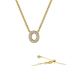 Load image into Gallery viewer, Letter O Pendant Necklace-9N095CLG