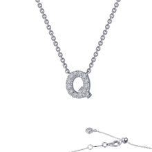 Load image into Gallery viewer, Letter Q Pendant Necklace-9N097CLP