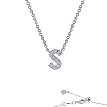Load image into Gallery viewer, Letter S Pendant Necklace-9N099CLP