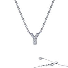 Load image into Gallery viewer, Letter Y Pendant Necklace-9N105CLP
