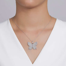 Load image into Gallery viewer, Butterfly Pendant Necklace-9P056CLP
